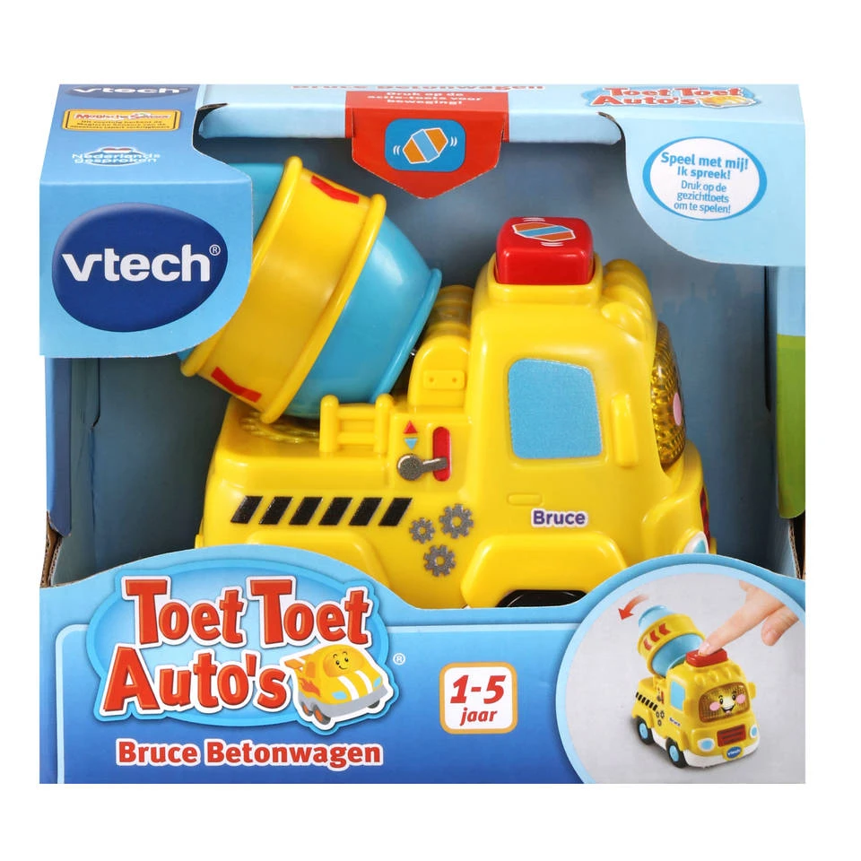 VTech Toet Toet Auto Bruce Betonwagen 2 VTech Toet Toet Auto Bruce Betonwagen - Afbeelding 2
