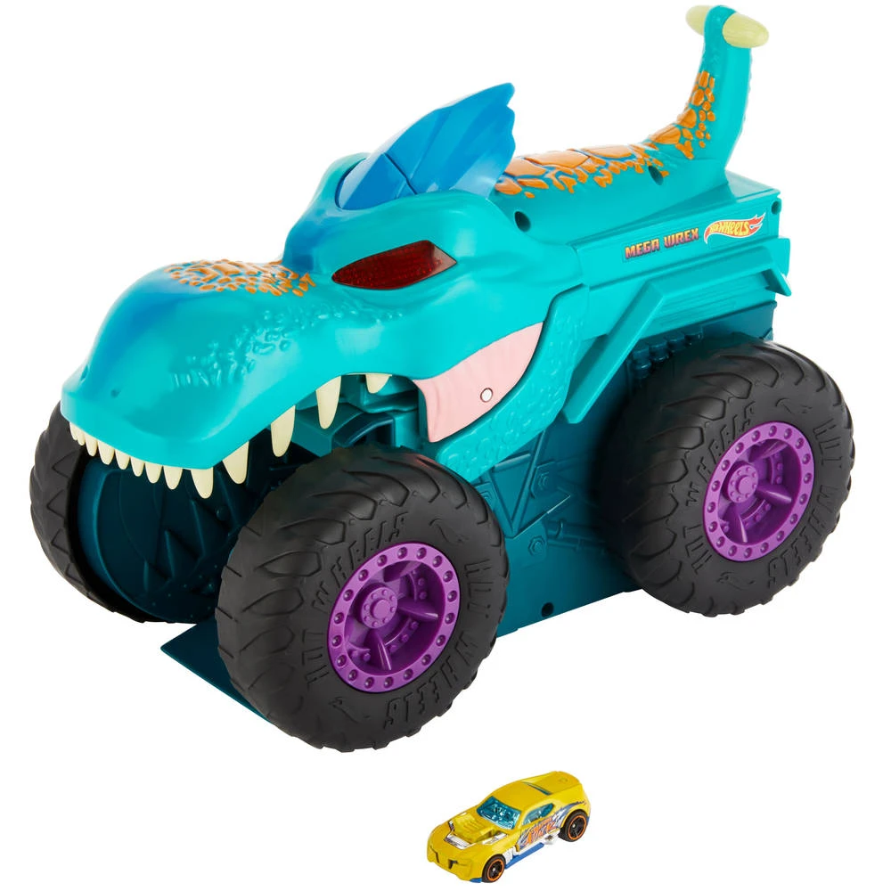 MATTEL Hot Wheels Monstertrucks Vretende Mega Wrex Voertuig 1 MATTEL Hot Wheels Monstertrucks Vretende Mega Wrex Voertuig
