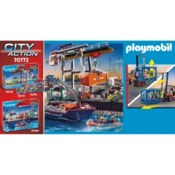 PLAYMOBIL City Action Vorkheftruck Met Lading 70772 -Speelgoed Winkel 1988860 d5cfd698
