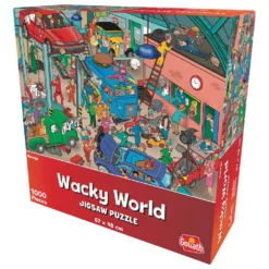 Goliath Wacky World Puzzel Garage - 1000 Stukjes -Speelgoed Winkel 1988998 d7b052b5