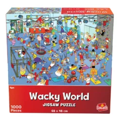 Goliath Wacky World Puzzel De Gym - 1000 Stukjes -Speelgoed Winkel 1989005 fcd767e8