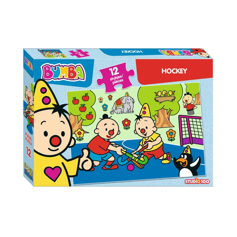 Bumba Puzzel Hockey - 12 Stukjes 1 Bumba Puzzel Hockey - 12 Stukjes