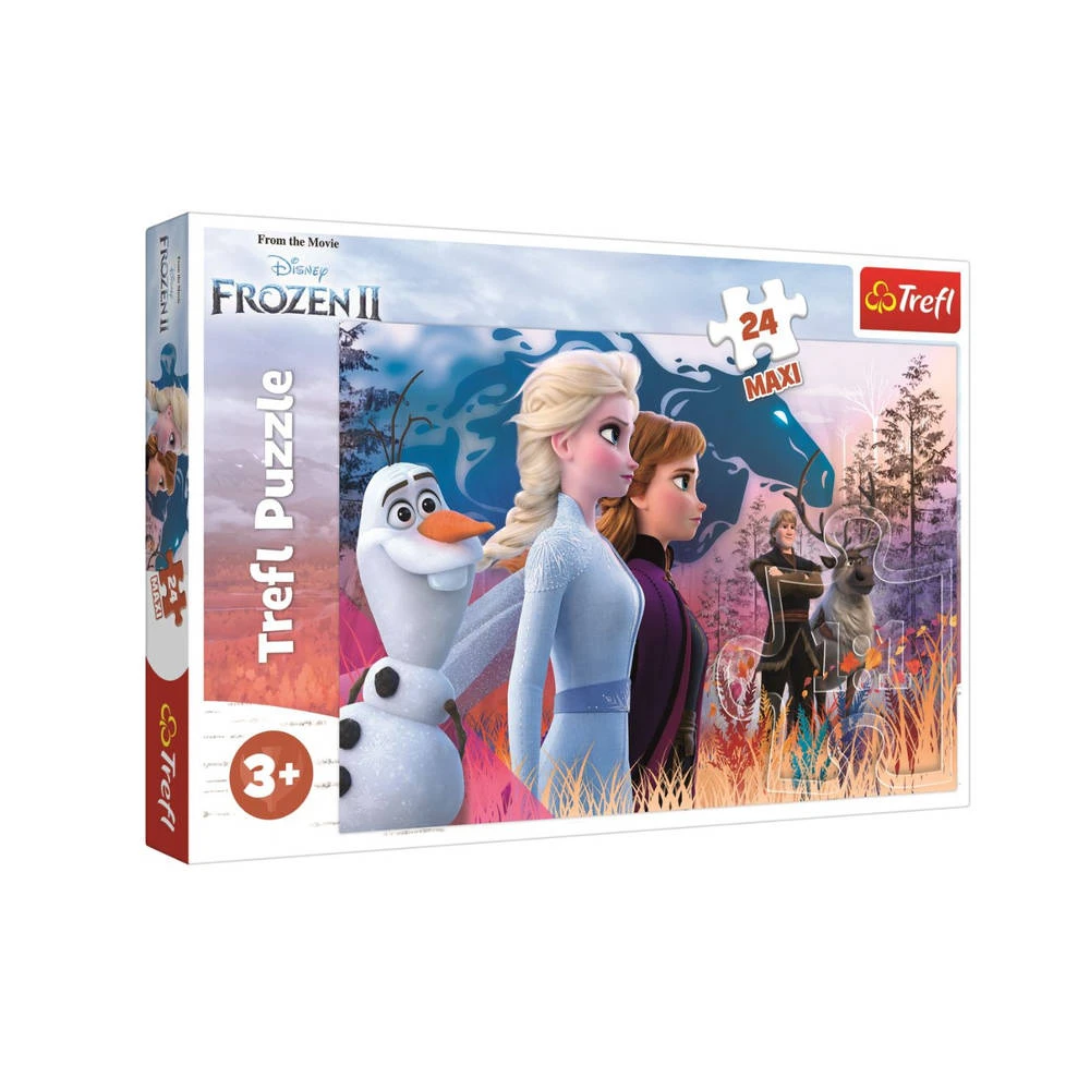 Trefl Disney Frozen 2 Maxi Puzzel Magische Reis - 24 Stukjes 1 Trefl Disney Frozen 2 Maxi Puzzel Magische Reis - 24 Stukjes