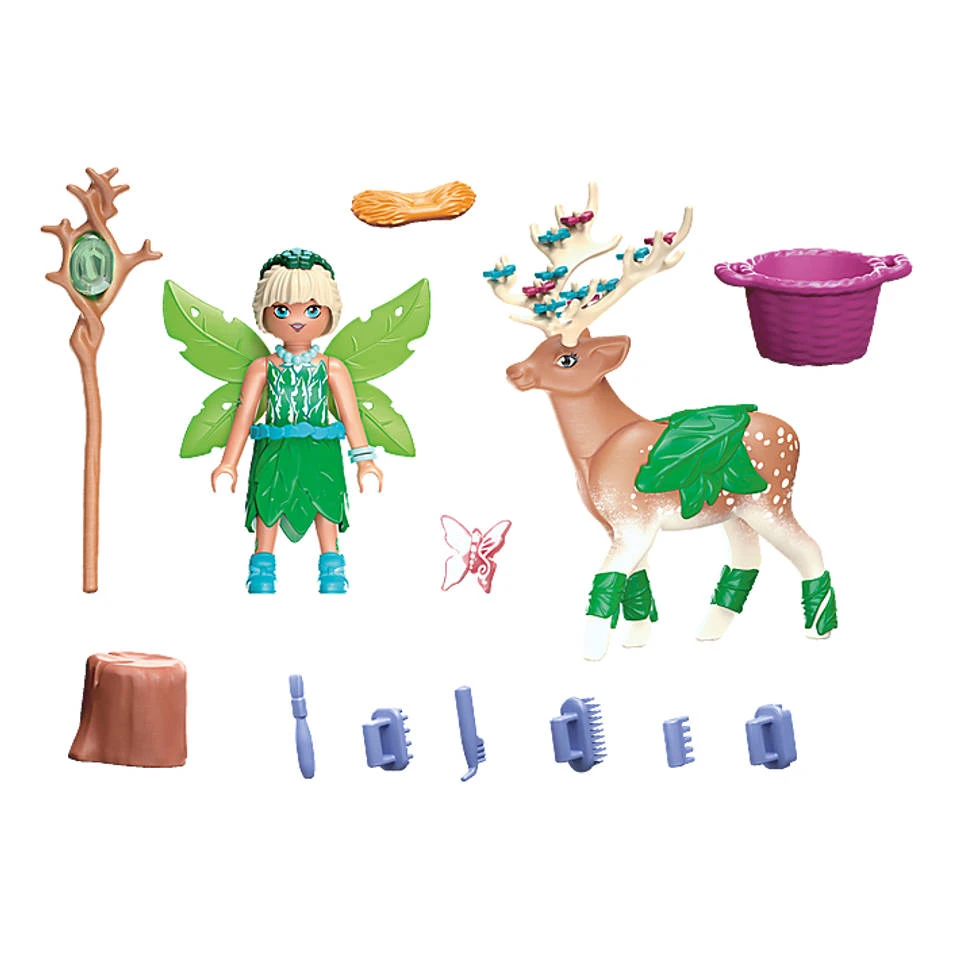 PLAYMOBIL Adventures Of Ayuma Forest Fairy Met Totemdier 70806 3 PLAYMOBIL Adventures Of Ayuma Forest Fairy Met Totemdier 70806 - Afbeelding 3