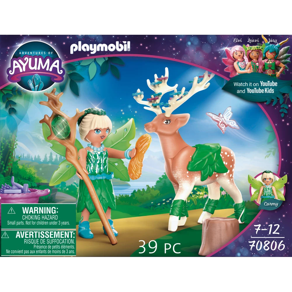 PLAYMOBIL Adventures Of Ayuma Forest Fairy Met Totemdier 70806 5 PLAYMOBIL Adventures Of Ayuma Forest Fairy Met Totemdier 70806 - Afbeelding 5
