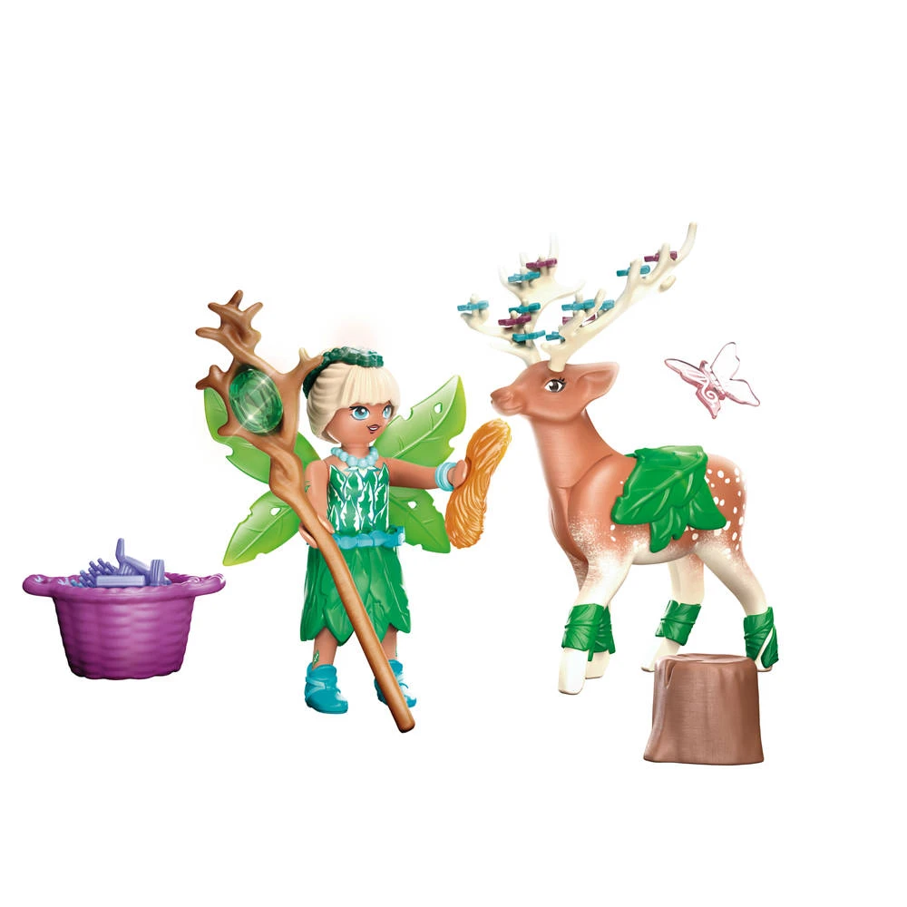 PLAYMOBIL Adventures Of Ayuma Forest Fairy Met Totemdier 70806 2 PLAYMOBIL Adventures Of Ayuma Forest Fairy Met Totemdier 70806 - Afbeelding 2