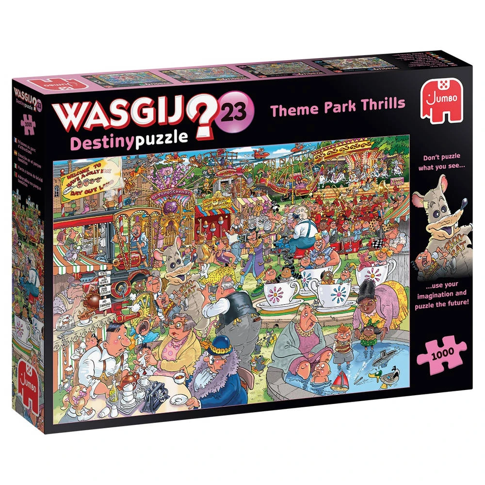 Jumbo Wasgij Destiny 23 Puzzel Pretpark Spektakel - 1000 Stukjes 1 Jumbo Wasgij Destiny 23 Puzzel Pretpark Spektakel - 1000 Stukjes