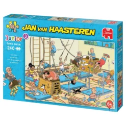 Jumbo Jan Van Haasteren Junior Puzzel Apenkooien - 240 Stukjes 7 Jumbo Jan Van Haasteren Junior Puzzel Apenkooien - 240 Stukjes -Speelgoed Winkel 1989695 841602e9