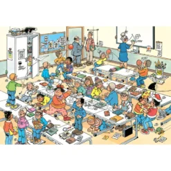 Jumbo Jan Van Haasteren Junior Puzzel Het Klaslokaal - 360 Stukjes -Speelgoed Winkel 1989697 5004333d