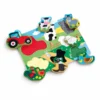 Woodlets Touch & Feel Houten Puzzel Boerderij