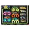 No Brand Hot Wheels Monster Trucks Glow In The Dark 10-pack