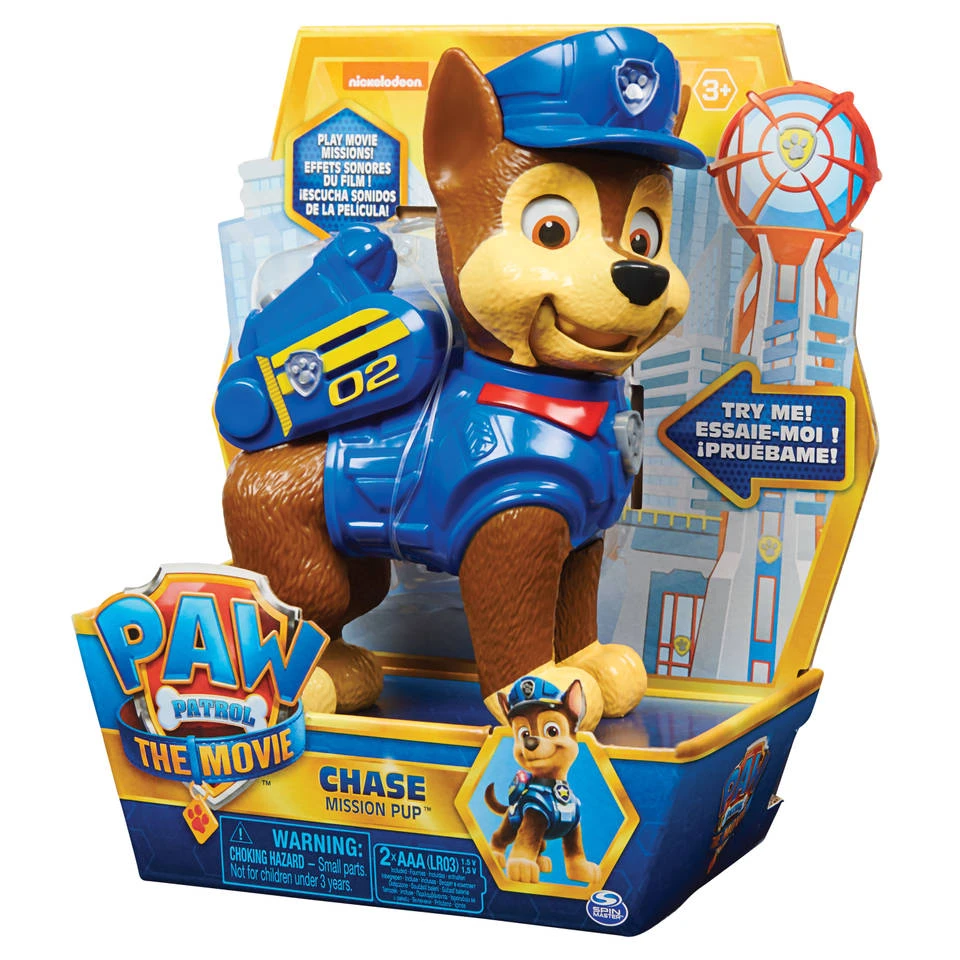 SPIN MASTER PAW Patrol: De Film Interactief Mission Pup Chase Met Geluid - 15 Cm 2 SPIN MASTER PAW Patrol: De Film Interactief Mission Pup Chase Met Geluid - 15 Cm - Afbeelding 2