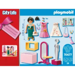 PLAYMOBIL Giftset Feestelijke Modeboetiek 70677 -Speelgoed Winkel 1991395 051add43