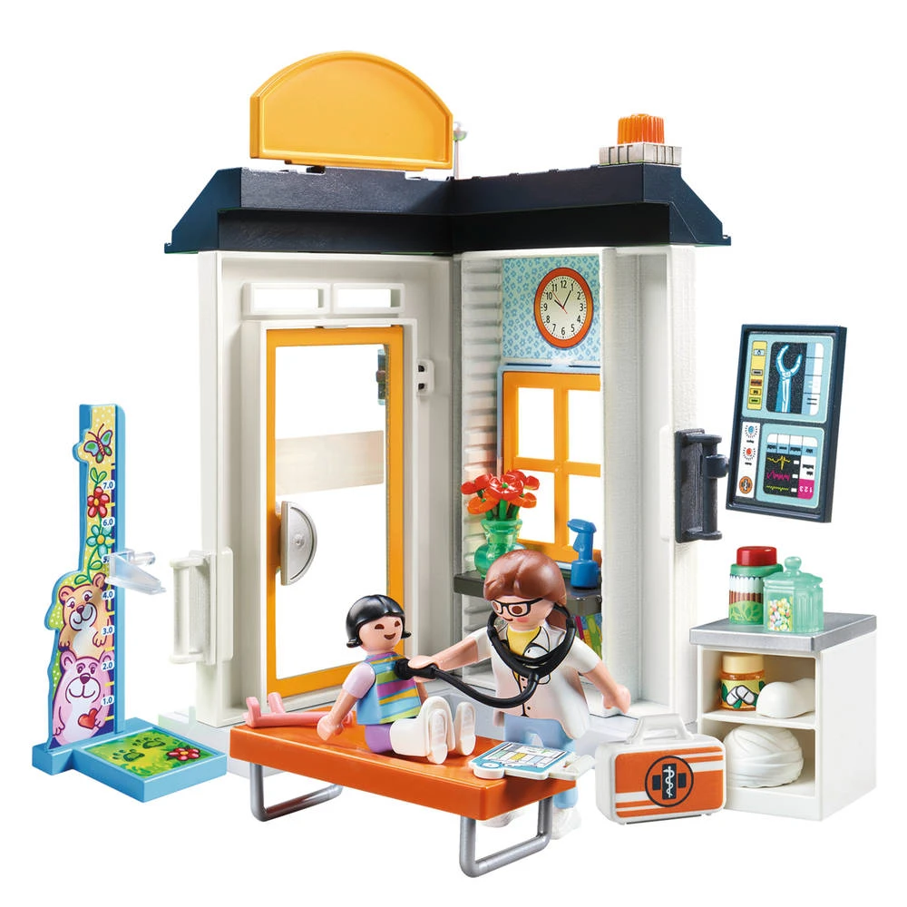 PLAYMOBIL City Life Starterpack Kinderarts 70818 2 PLAYMOBIL City Life Starterpack Kinderarts 70818 - Afbeelding 2