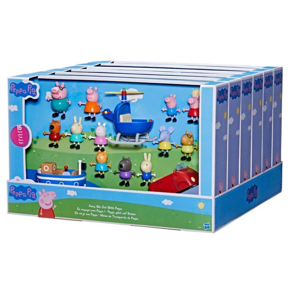 Hasbro Peppa Pig Away We Go! Figuur 4 Hasbro Peppa Pig Away We Go! Figuur - Afbeelding 4