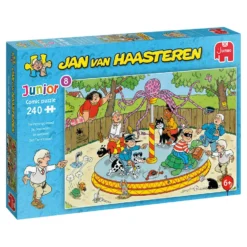 Jumbo Jan Van Haasteren Junior 8 Puzzel De Draaimolen - 240 Stukjes