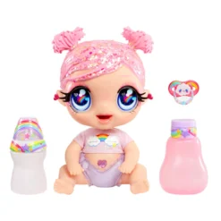 No Brand Glitter Babyz Serie 2 Pop Dreamia Stardust - Regenboog
