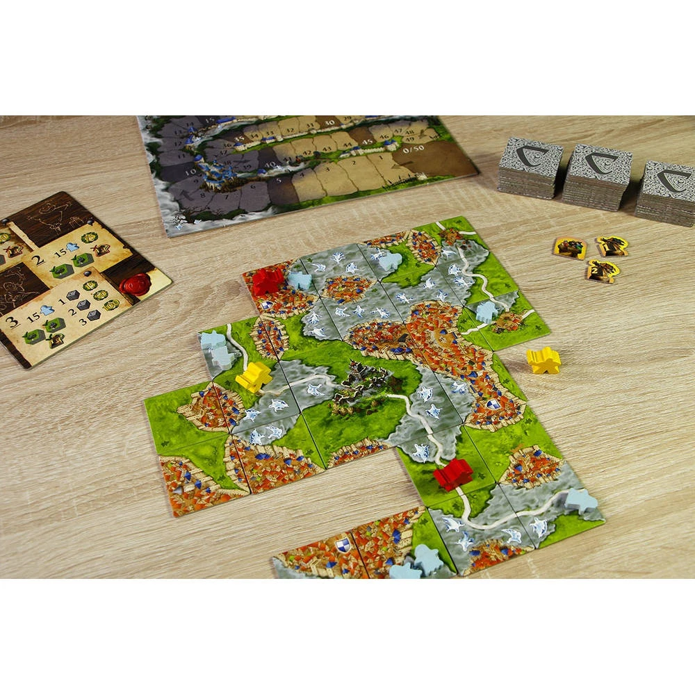 999 Games Carcassonne Uitbreiding: De Mist 6 999 Games Carcassonne Uitbreiding: De Mist - Afbeelding 6