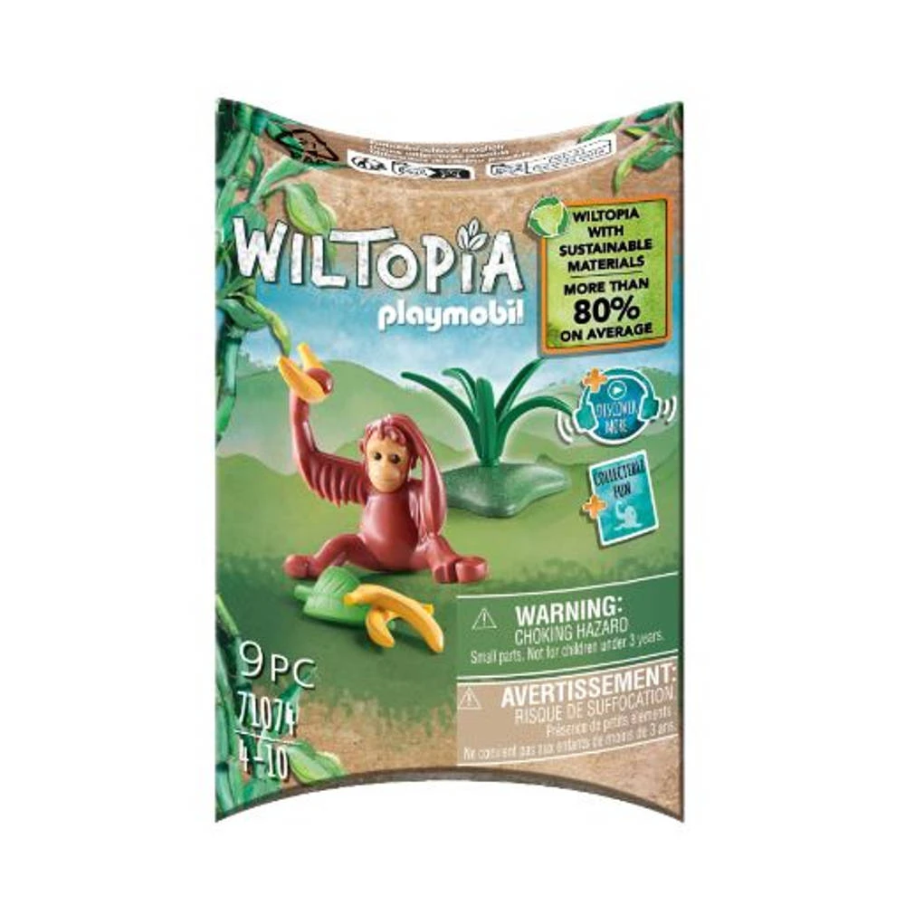 PLAYMOBIL Wiltopia Baby Orang-oetan 71074 1 PLAYMOBIL Wiltopia Baby Orang-oetan 71074