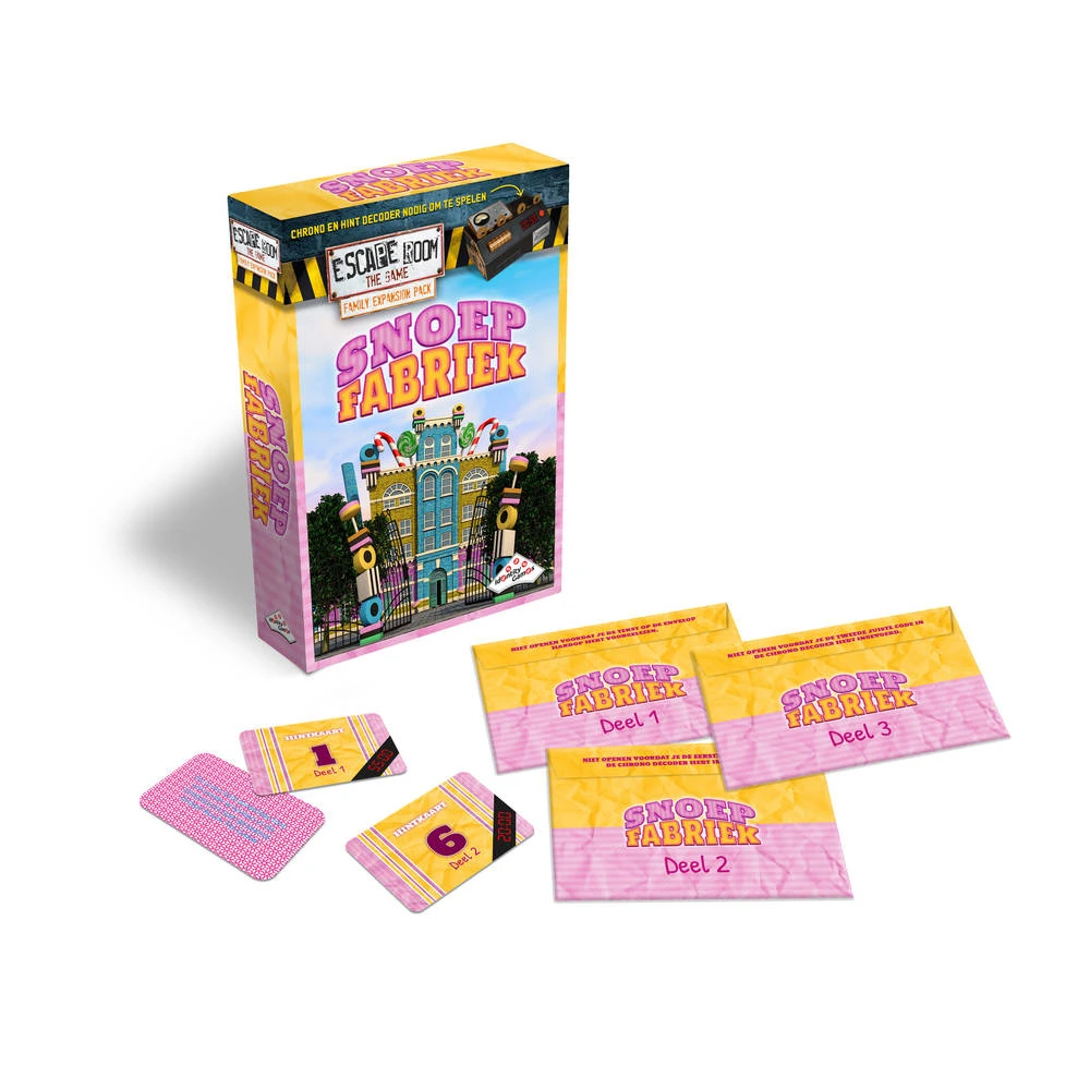 Identity Games Escape Room The Game Uitbreidingsset Snoepfabriek 1 Identity Games Escape Room The Game Uitbreidingsset Snoepfabriek