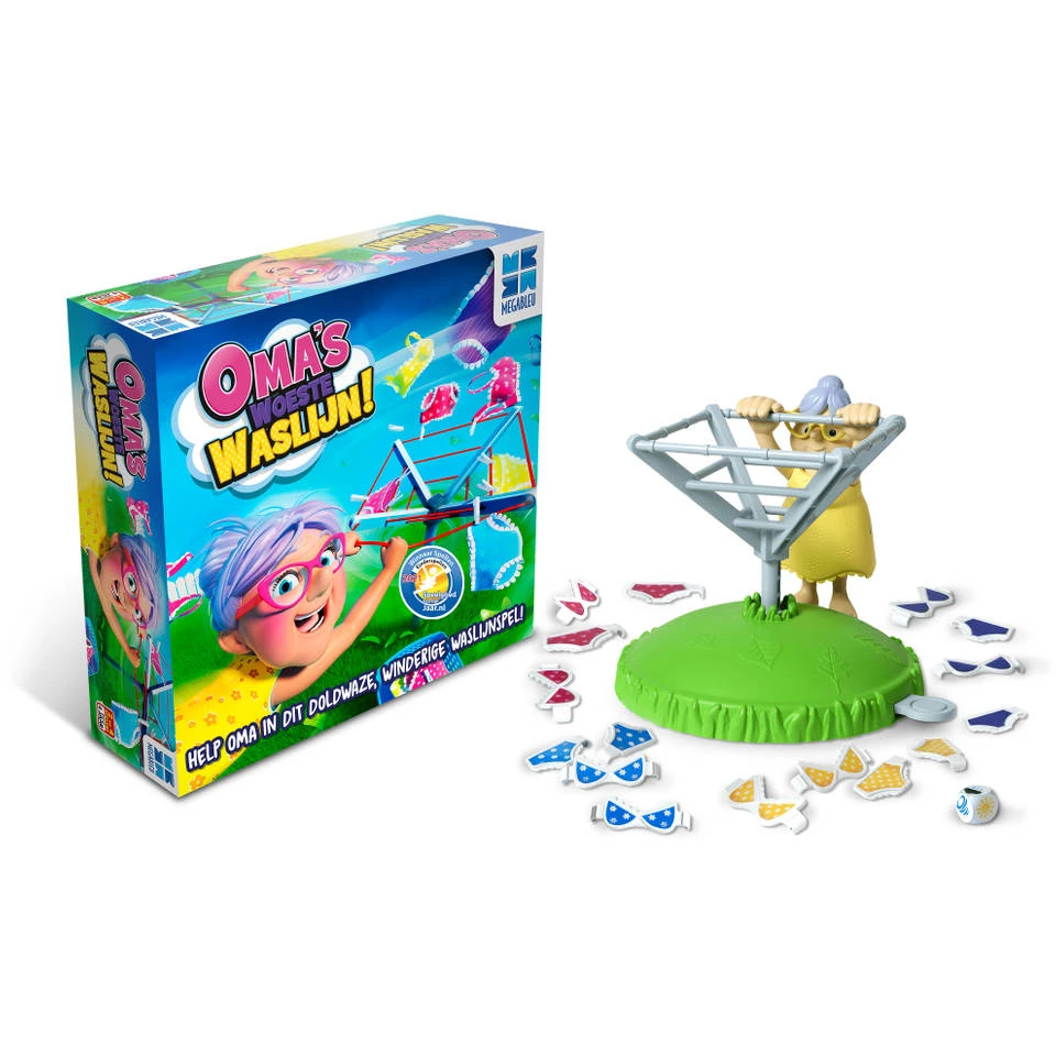 MEGABLEU Oma's Woeste Waslijn 1 MEGABLEU Oma's Woeste Waslijn