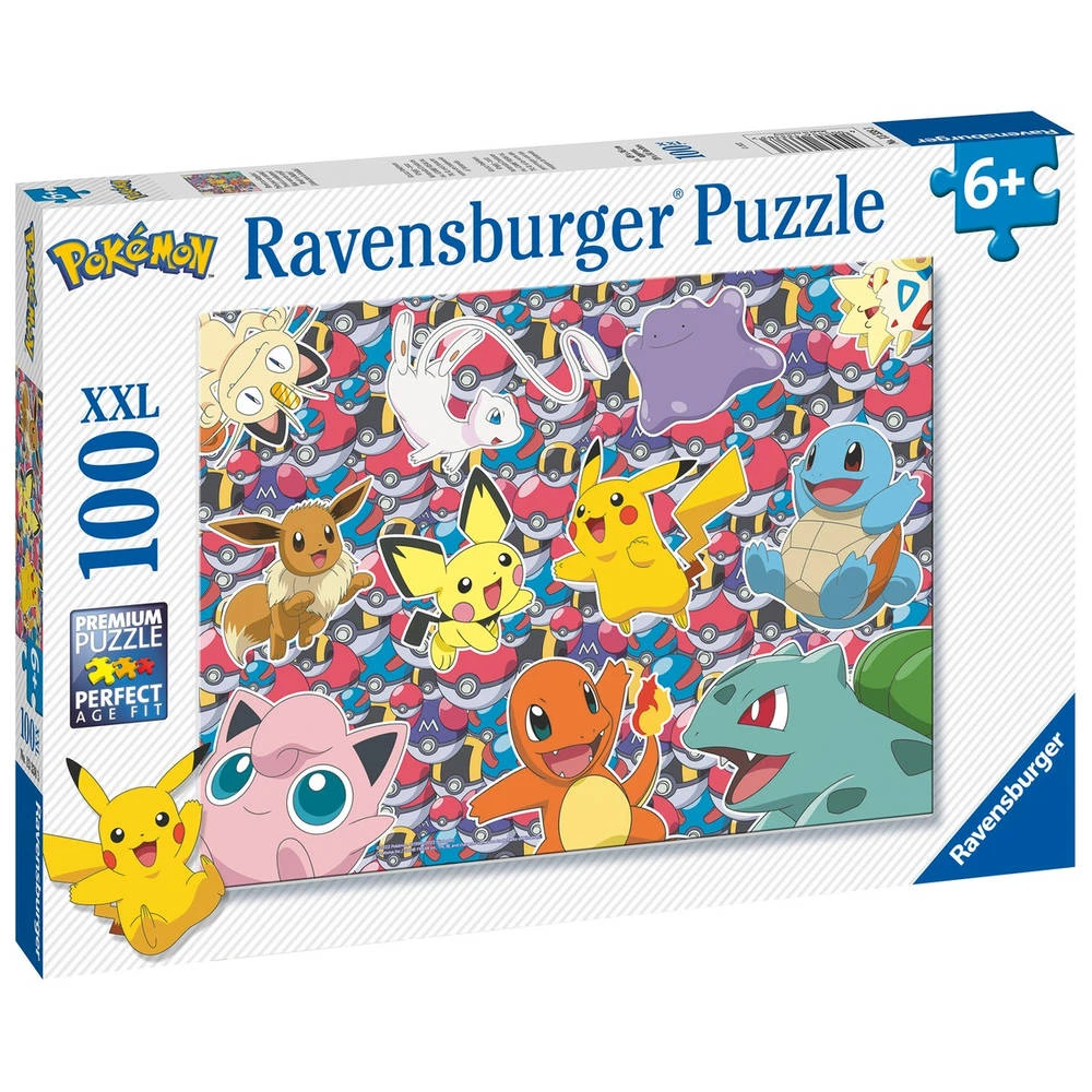 Ravensburger XXL Puzzel Pokémon - 100 Stukjes 2 Ravensburger XXL Puzzel Pokémon - 100 Stukjes - Afbeelding 2