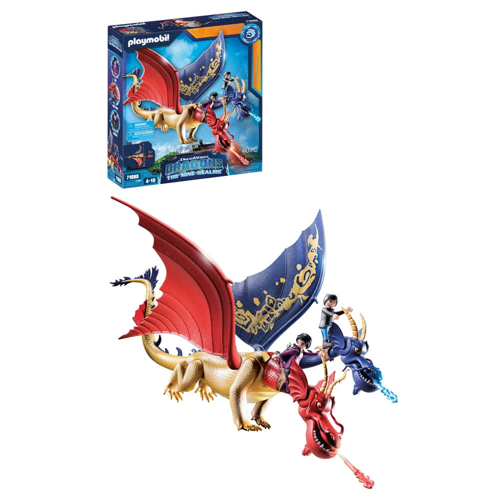 PLAYMOBIL Dragons: The Nine Realms Wu & Wei Met Jun 71080 1 PLAYMOBIL Dragons: The Nine Realms Wu & Wei Met Jun 71080