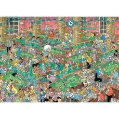 Jumbo Jan Van Haasteren Puzzel Krijt Op Tijd - 1000 Stukjes -Speelgoed Winkel 1993629 89985778