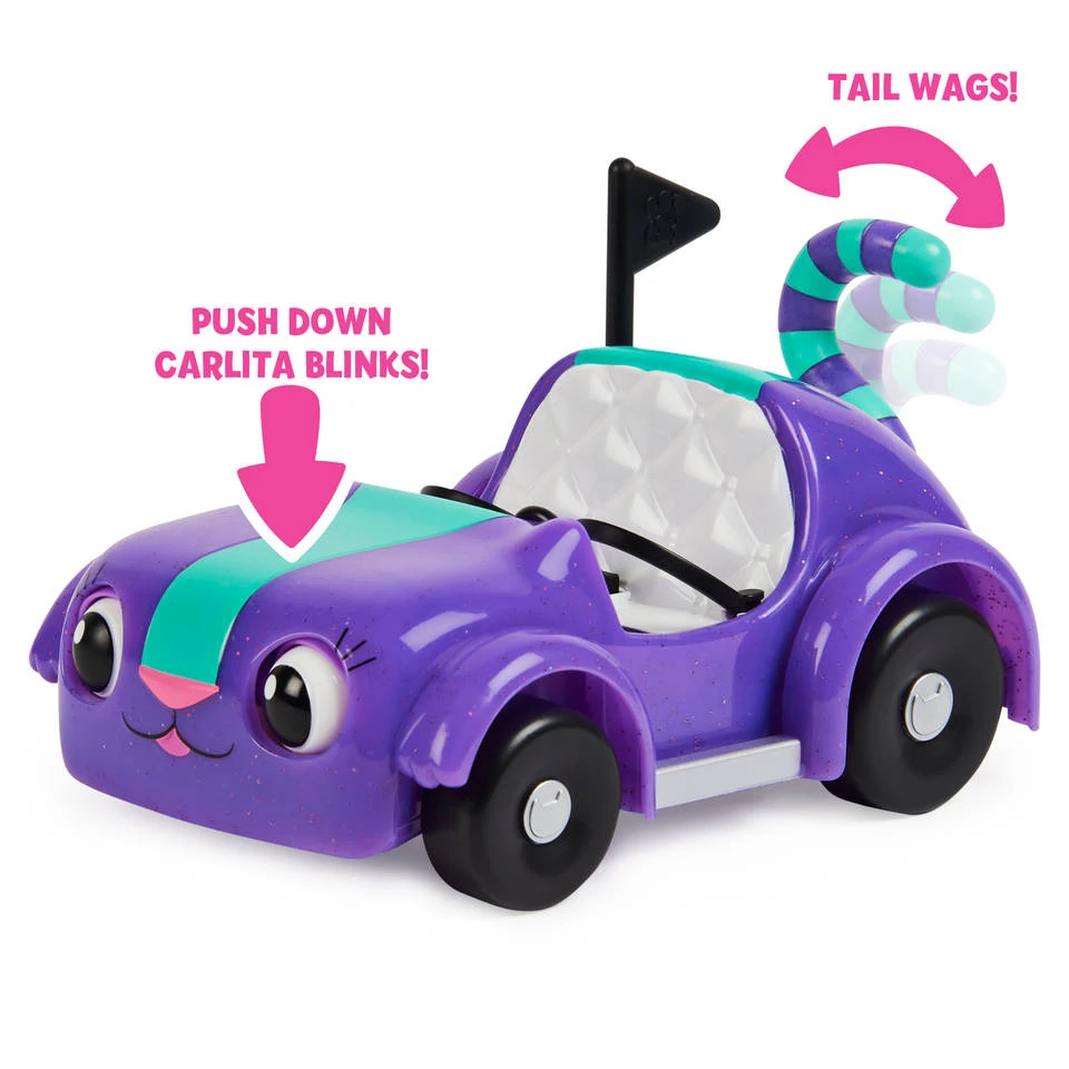 SPIN MASTER Gabby's Poppenhuis Carlita Auto Met Pandy 3 SPIN MASTER Gabby's Poppenhuis Carlita Auto Met Pandy - Afbeelding 3