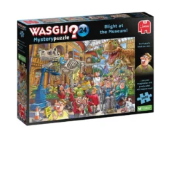 Jumbo Wasgij Mystery 24 Puzzel Paniek In Het Museum - 1000 Stukjes