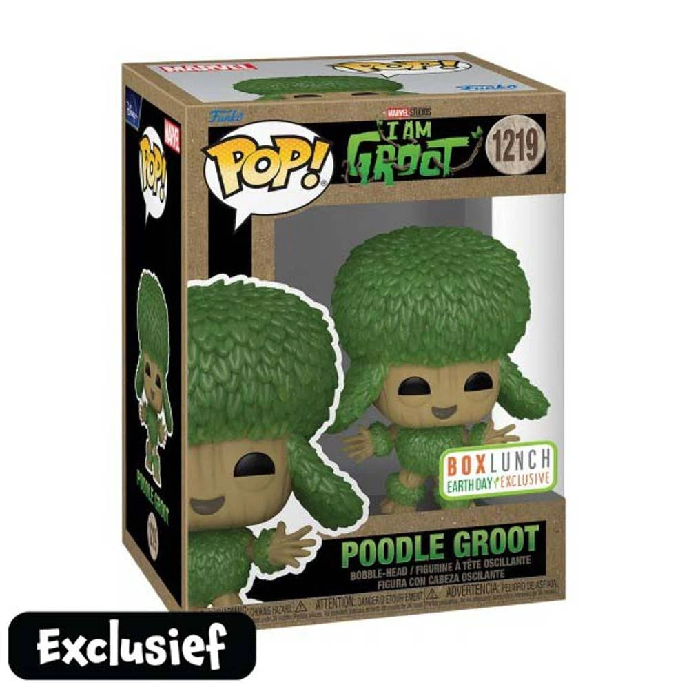 Funko Pop! Figuur Marvel I Am Groot Poodle Groot 1 Funko Pop! Figuur Marvel I Am Groot Poodle Groot