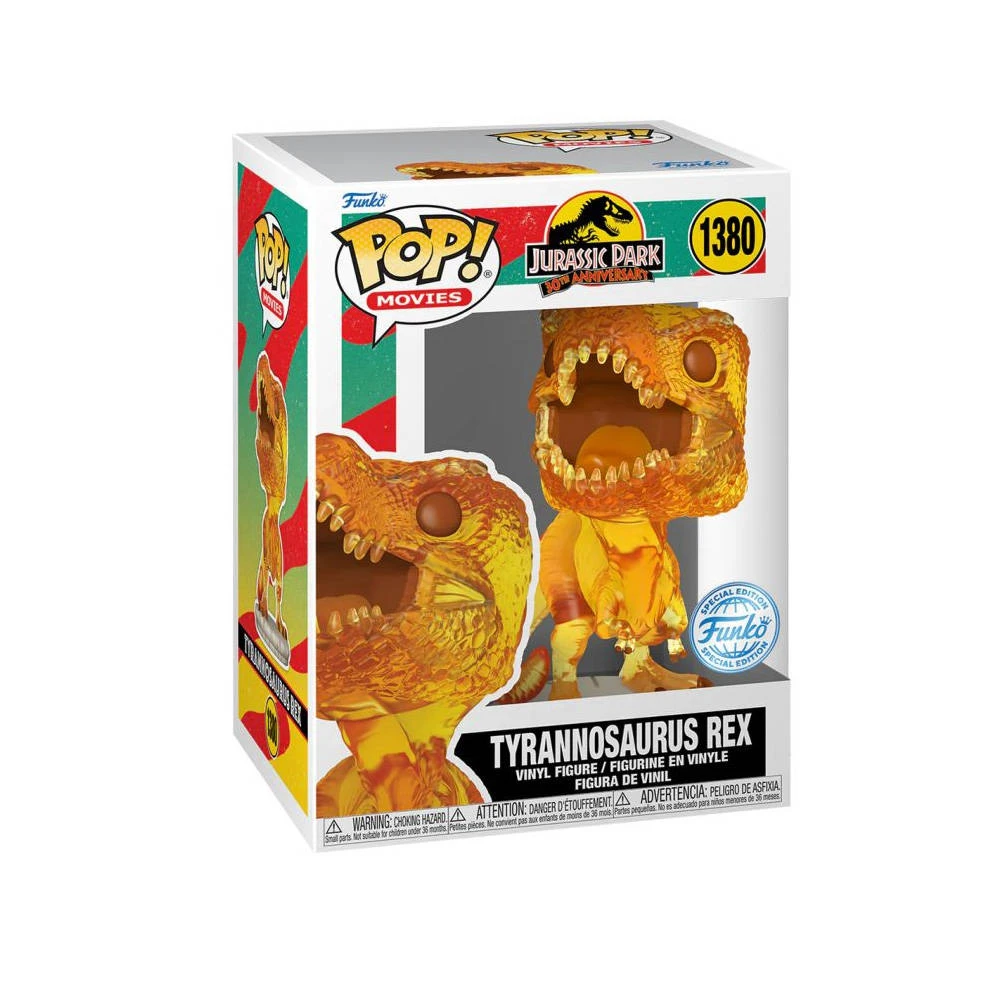 Funko Pop! Figuur Jurassic Park 30th Anniversary Tyrannosaurus Rex 2 Funko Pop! Figuur Jurassic Park 30th Anniversary Tyrannosaurus Rex - Afbeelding 2