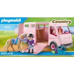 PLAYMOBIL Country Paardentransportwagen 71237 -Speelgoed Winkel 1995218 b14cce6c