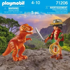 PLAYMOBIL DuoPack Avonturier Met T-Rex 71206 -Speelgoed Winkel 1995232 24c3acb6