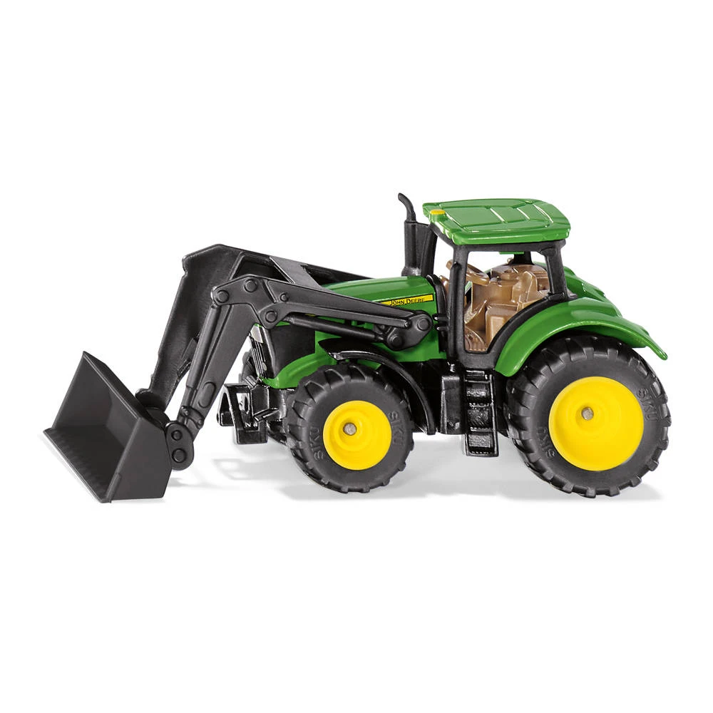 Siku John Deer Tractor Met Voorlader 1395 1 Siku John Deer Tractor Met Voorlader 1395