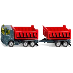 Siku Vrachtwagen Met Kiepwagen En Aanhanger 1685