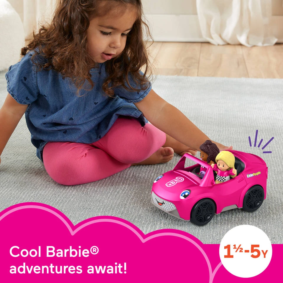 Fisher Price Fisher-Price Little People Convertible Barbie Cabrio 2 Fisher Price Fisher-Price Little People Convertible Barbie Cabrio - Afbeelding 2