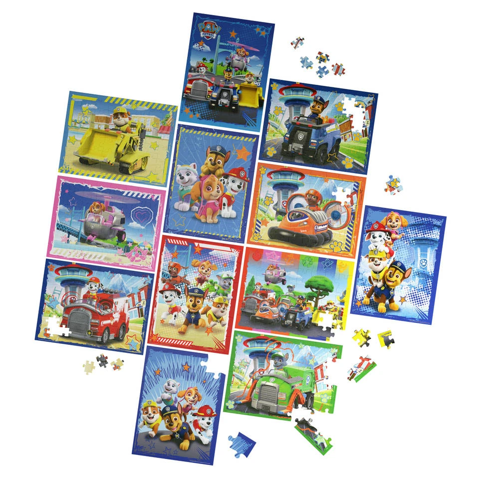SPIN MASTER PAW Patrol 12-in-1 Puzzelset - 24 + 48 + 100 Stukjes 4 SPIN MASTER PAW Patrol 12-in-1 Puzzelset - 24 + 48 + 100 Stukjes - Afbeelding 4