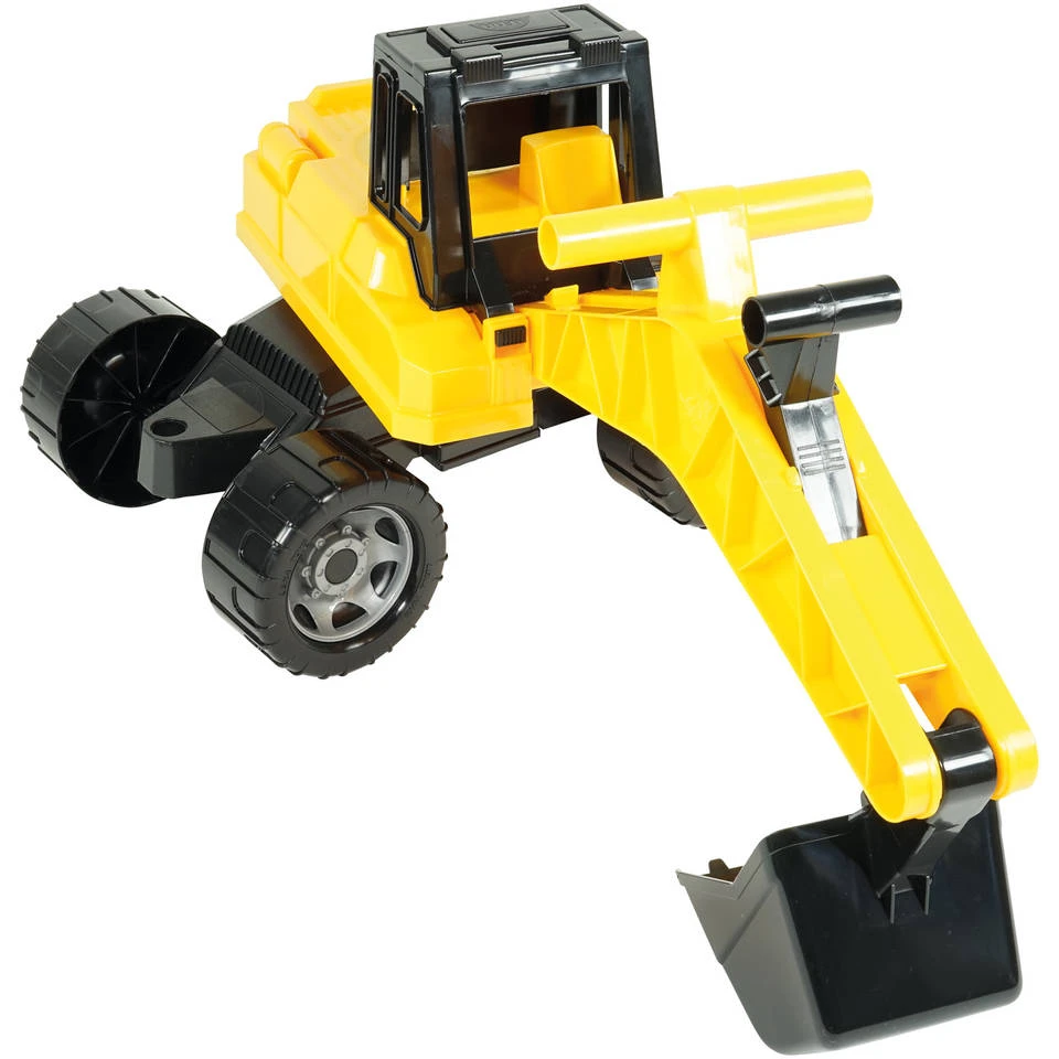 Lena Giga Trucks Graafmachine Pro - Zwart/geel 3 Lena Giga Trucks Graafmachine Pro - Zwart/geel - Afbeelding 3