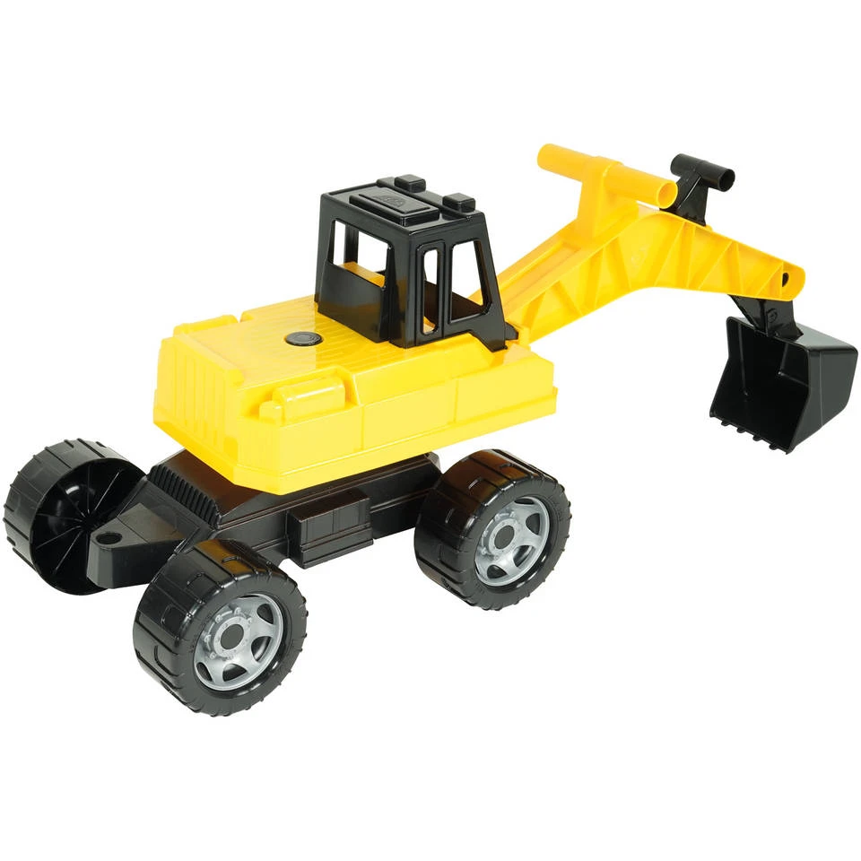 Lena Giga Trucks Graafmachine Pro - Zwart/geel 2 Lena Giga Trucks Graafmachine Pro - Zwart/geel - Afbeelding 2