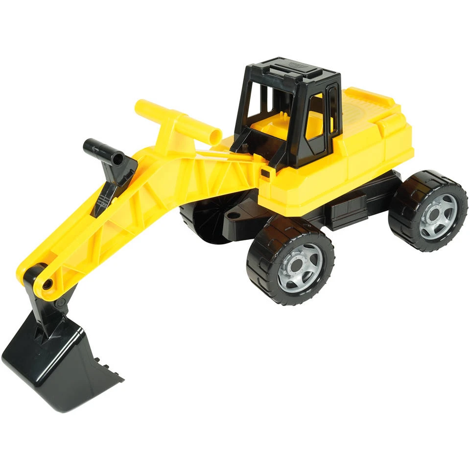 Lena Giga Trucks Graafmachine Pro - Zwart/geel 1 Lena Giga Trucks Graafmachine Pro - Zwart/geel