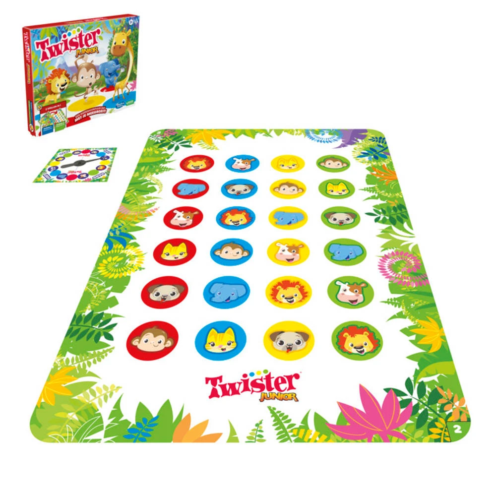 Hasbro Gaming Twister Junior 2 Hasbro Gaming Twister Junior - Afbeelding 2