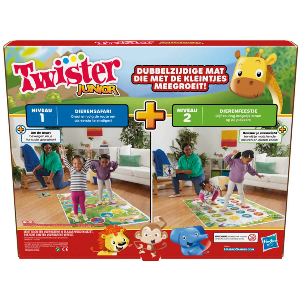 Hasbro Gaming Twister Junior 5 Hasbro Gaming Twister Junior - Afbeelding 5