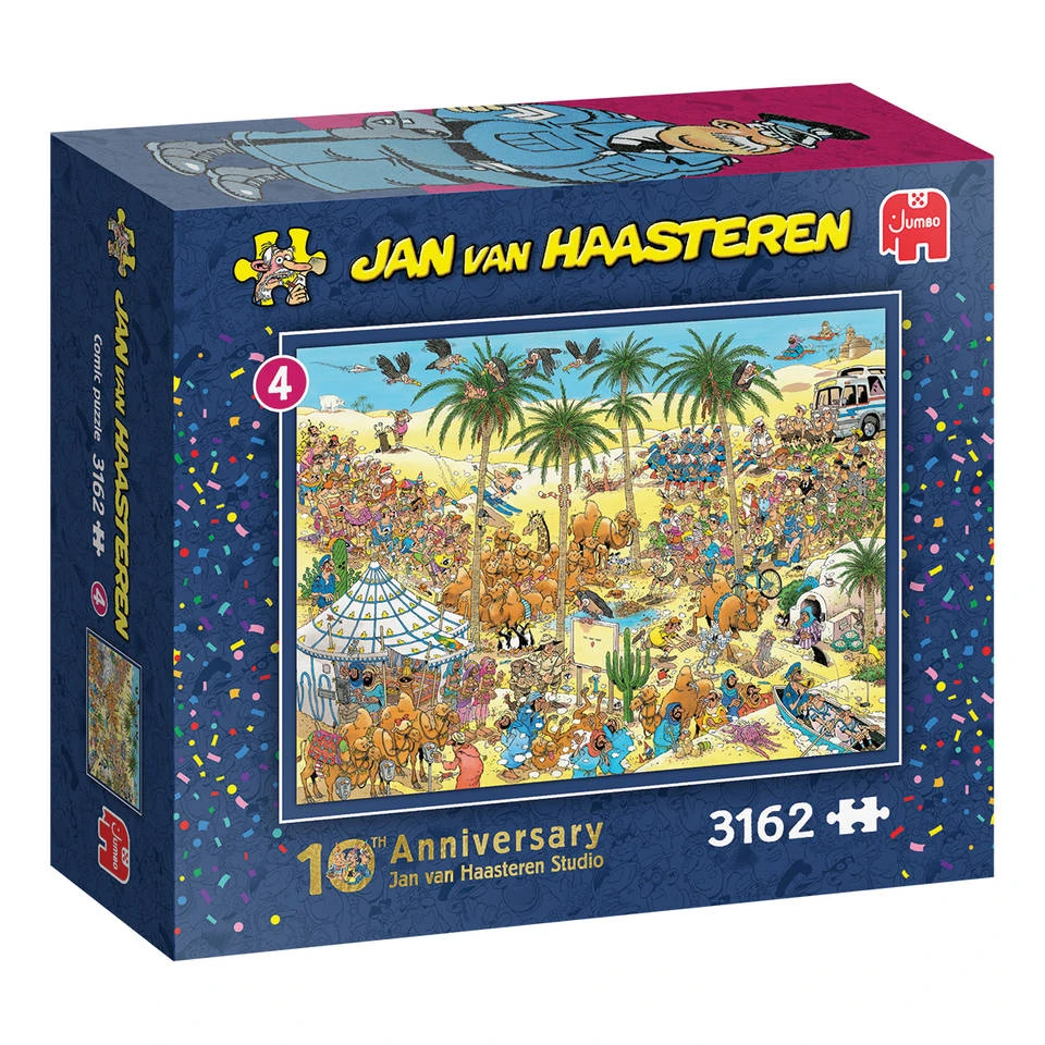 Jumbo Jan Van Haasteren XXXL Puzzel - 30.200 Stukjes 5 Jumbo Jan Van Haasteren XXXL Puzzel - 30.200 Stukjes - Afbeelding 5
