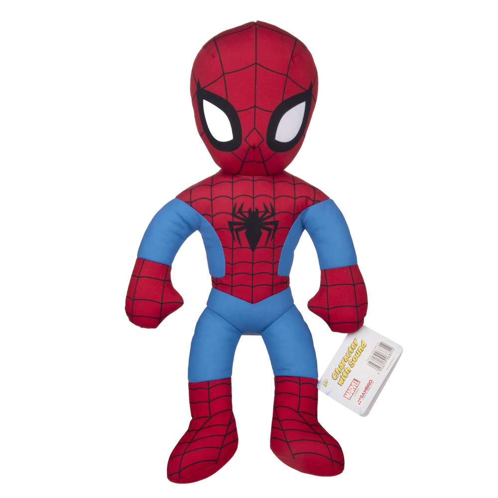 Sambro Spider-Man Knuffel Met Geluid - 120 Cm 1 Sambro Spider-Man Knuffel Met Geluid - 120 Cm
