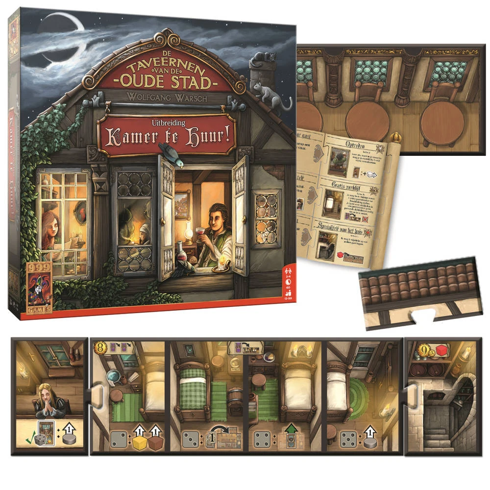 999 Games De Taveernen Van De Oude Stad: Kamer Te Huur Uitbreiding 1 999 Games De Taveernen Van De Oude Stad: Kamer Te Huur Uitbreiding