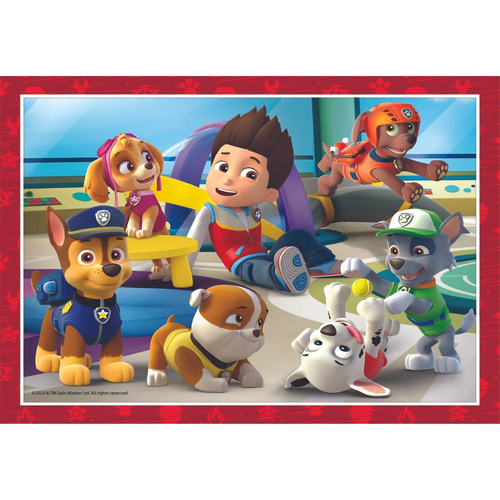 Clementoni PAW Patrol 4-in-1 Puzzelset - 12 + 16 + 20 + 24 Stukjes 4 Clementoni PAW Patrol 4-in-1 Puzzelset - 12 + 16 + 20 + 24 Stukjes - Afbeelding 4