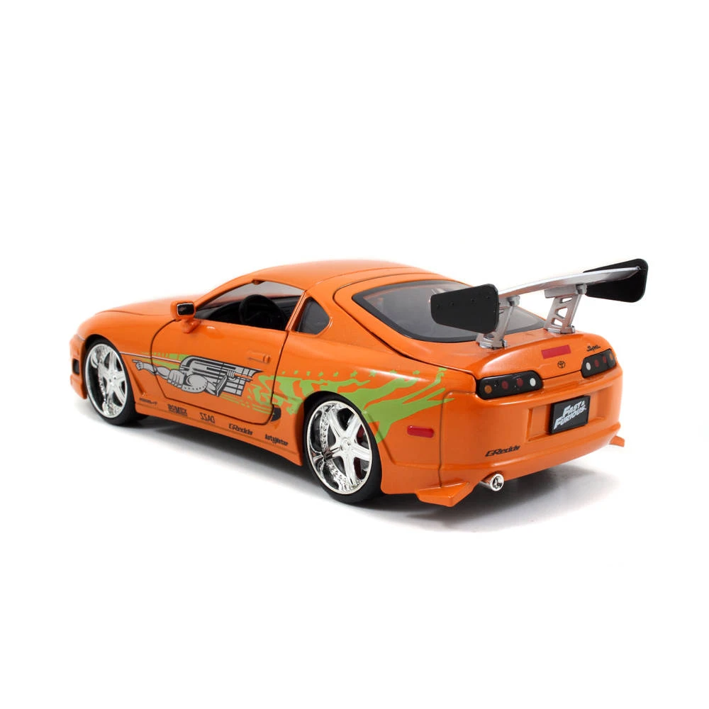 No Brand Jada Fast And Furious Brians 1995 Toyota Supra - 1:24 6 No Brand Jada Fast And Furious Brians 1995 Toyota Supra - 1:24 - Afbeelding 6