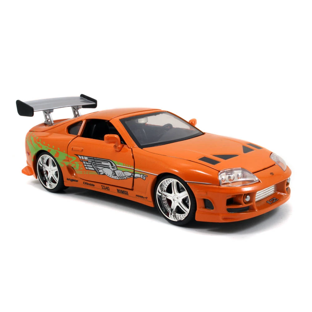 No Brand Jada Fast And Furious Brians 1995 Toyota Supra - 1:24 3 No Brand Jada Fast And Furious Brians 1995 Toyota Supra - 1:24 - Afbeelding 3