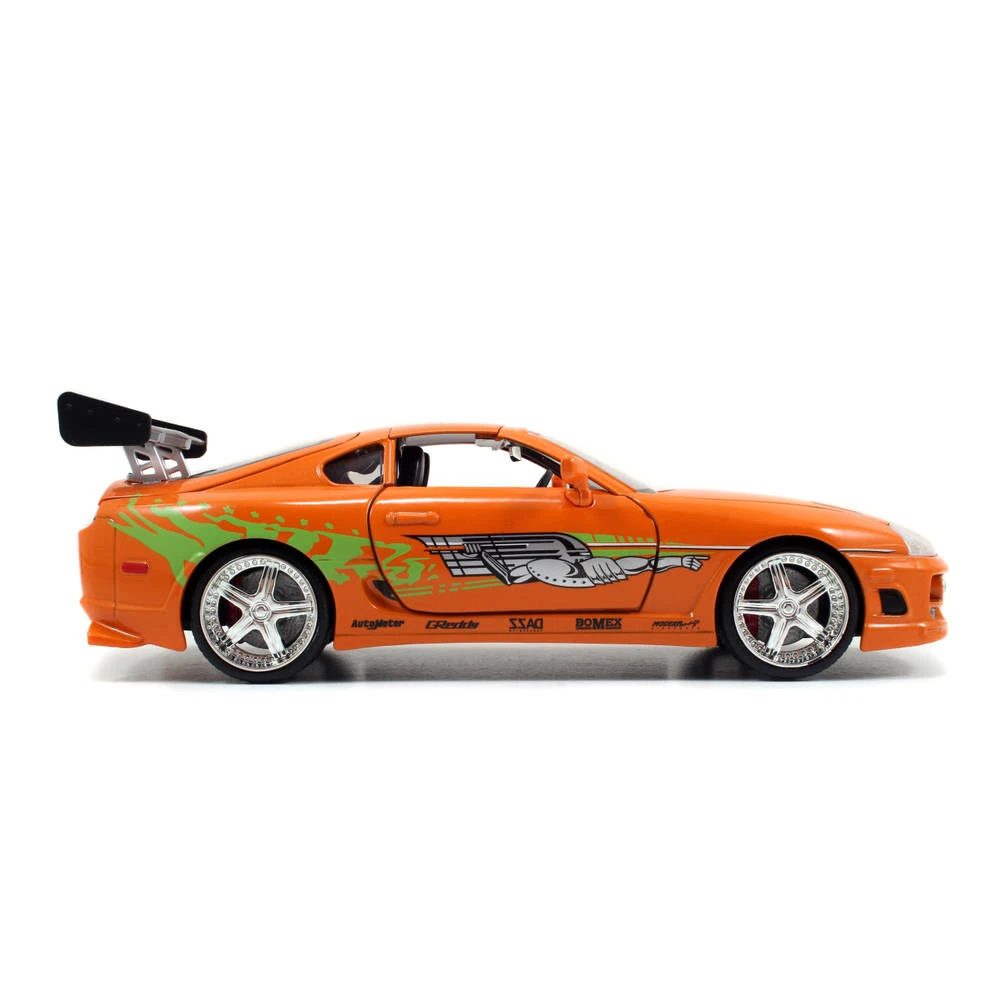 No Brand Jada Fast And Furious Brians 1995 Toyota Supra - 1:24 4 No Brand Jada Fast And Furious Brians 1995 Toyota Supra - 1:24 - Afbeelding 4